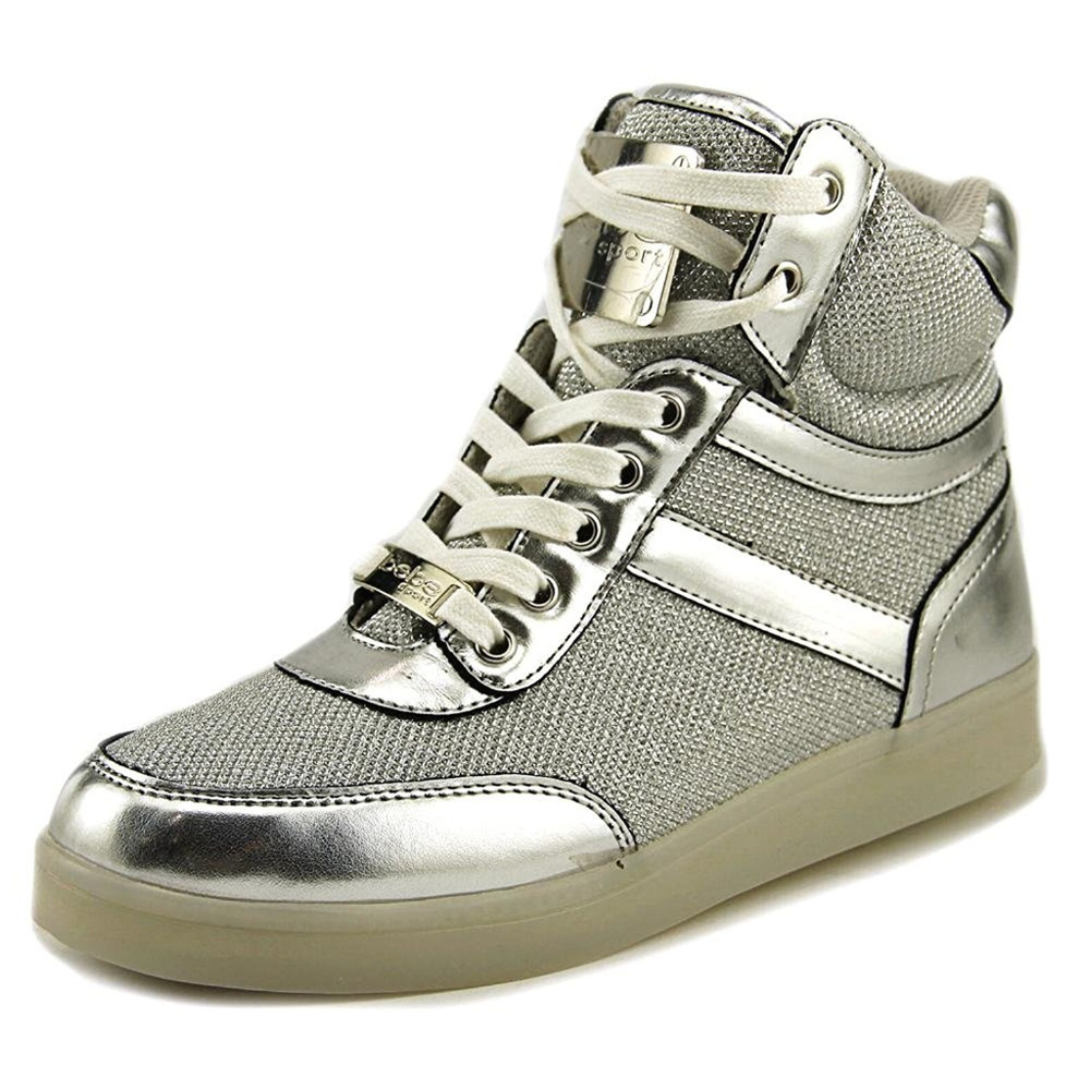 Silver Bebe Sport Krysten Sneakers